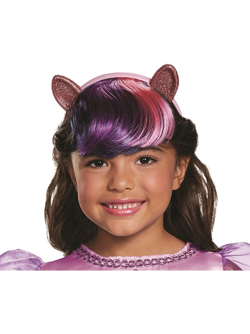 Child's Girls My Little Pony Twilight Sparkle Wig Costume Accessory