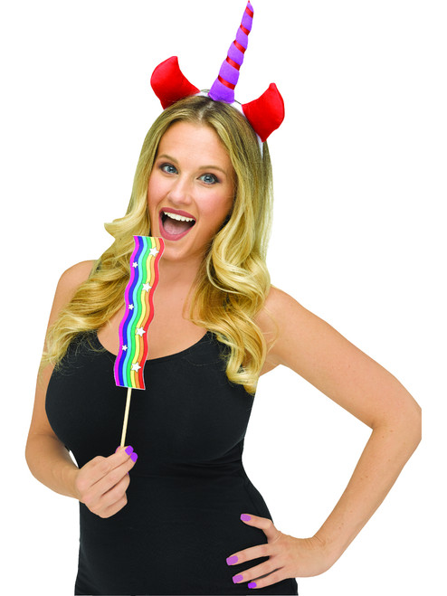 Snap Unicorn Chat Selfie Filter Character Costume Accessory Kit