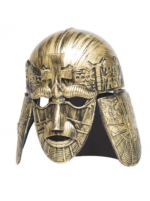 Adult's Gold Crusader Helmet Costume Accessory