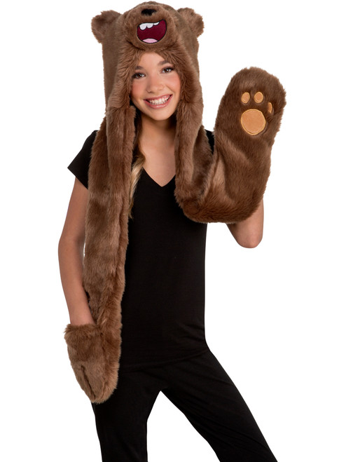 We Bare Bears Grizz Hood Costume Accessory