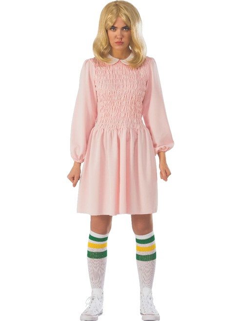 Womens Stranger Things Eleven Dress Costume