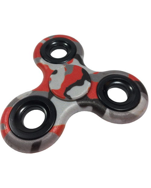 Fidget Spinner High Speed Red Camo Camouflage Hand Spinning Relief Toy