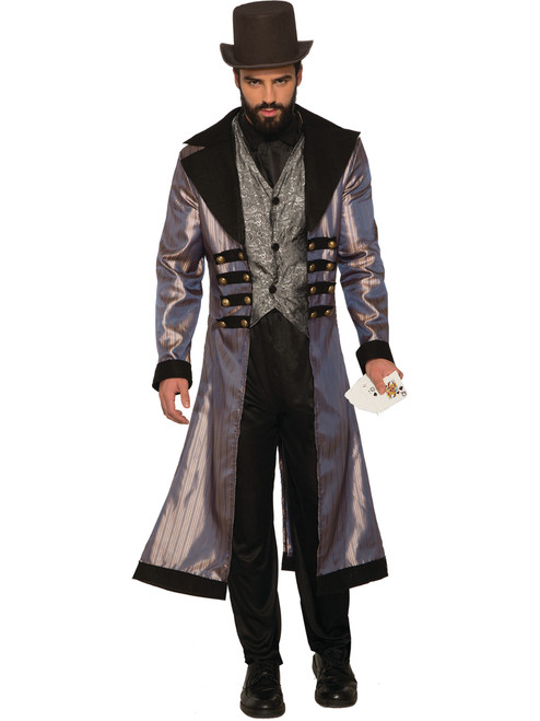Adult Mens Badlands Gambler Poker Cheat Costume