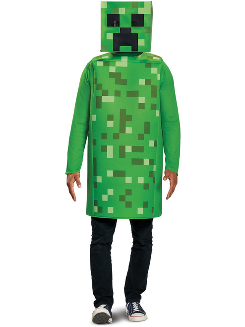 Adults Classic Minecraft Creeper Costume