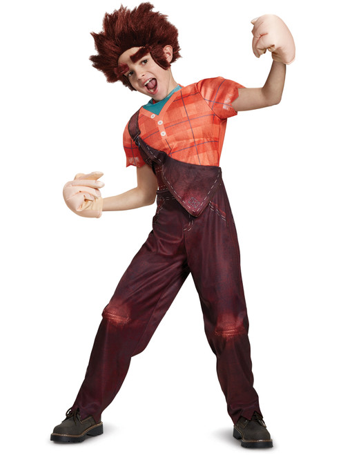 Child's Boys Deluxe Wreck It Ralph Ralph Costume