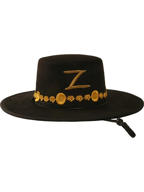 Adults Zorro Hat Costume Accessory