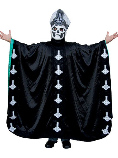 Mens Ghost Papa II Emeritus Robe Costume One Size