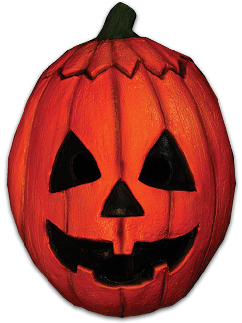 Halloween III Silver Shamrock Pumpkin Mask Costume Accessory