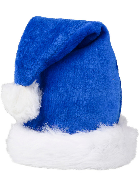 blue christmas hat