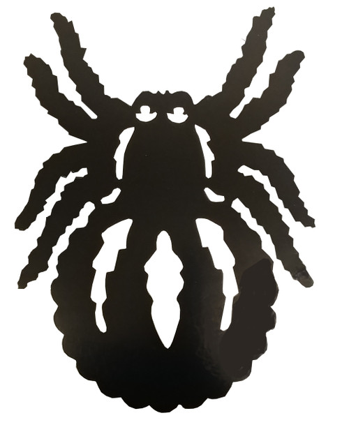 Halloween Spider Silhouette Cut Out Decoration
