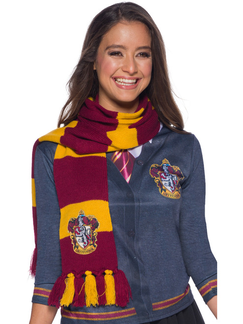 Deluxe Harry Potter Hogwarts School Gryffindor Scarf Costume Accessory