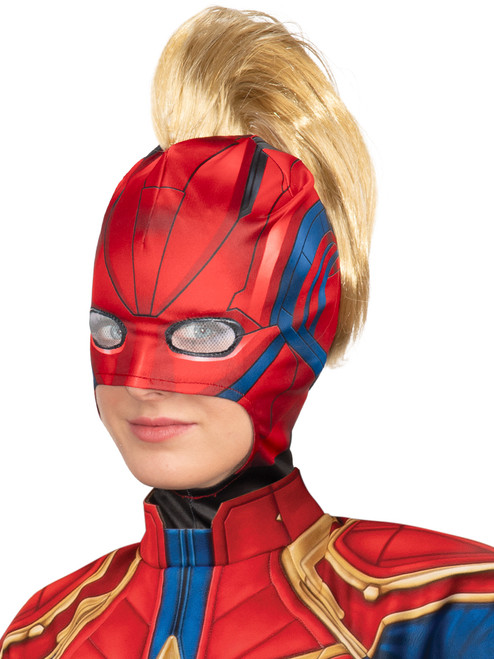 Women's Captain Marvel Outer Space Flight Mask Costume Accessory