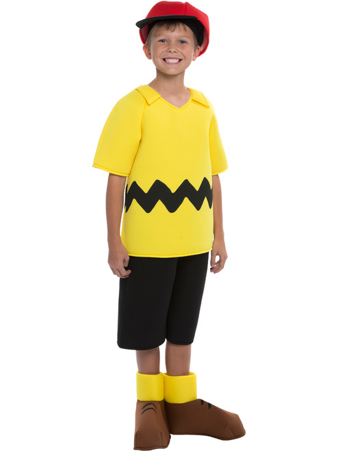 Peanuts Charlie Brown Deluxe Boy's Costume