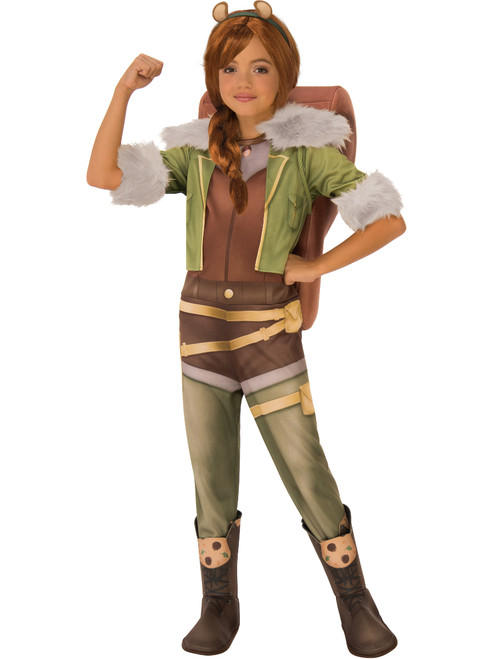 Girls Squirrel Girl Marvel Rising Secret Warriors Hero Suit Deluxe Costume