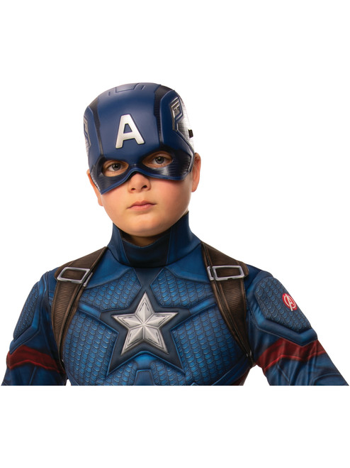 Child's Avengers Endgame Captain America 1/2 Mask Costume Accessory