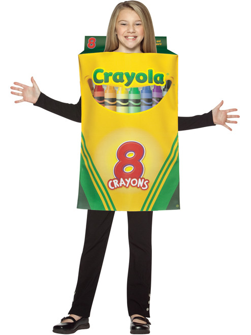 Child's Classic Crayola Crayon Box Costume