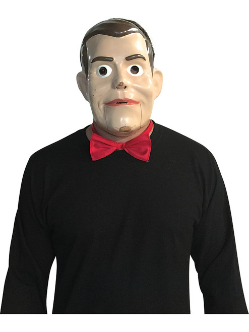 Goosebumps Slappy The Dummy Mask And Bow Tie Costume Accessory