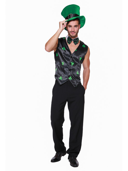 Adult's Mens Lucky You Saint Patrick's Day Leprechaun Costume