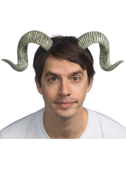 Ram Horn Headband Costume Accessory