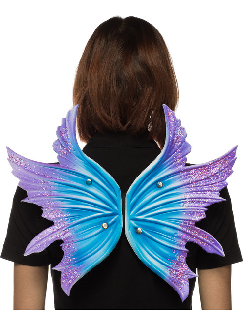 Supersoft Faerie Cosplay Fantasy Fairy Blue Wings Costume Accessory