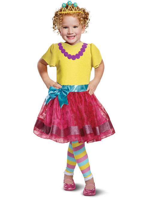 Childs Girl's Fancy Nancy Deluxe Toddler Costume