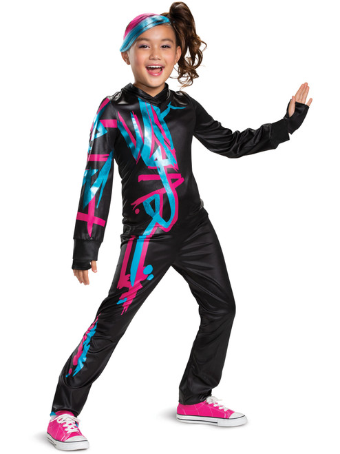 Girls Classic The Lego Movie 2 Lucy Jumpsuit Costume