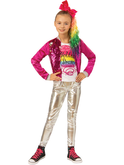 Child's Girls JoJo Siwa Hold The Drama Outfit Costume