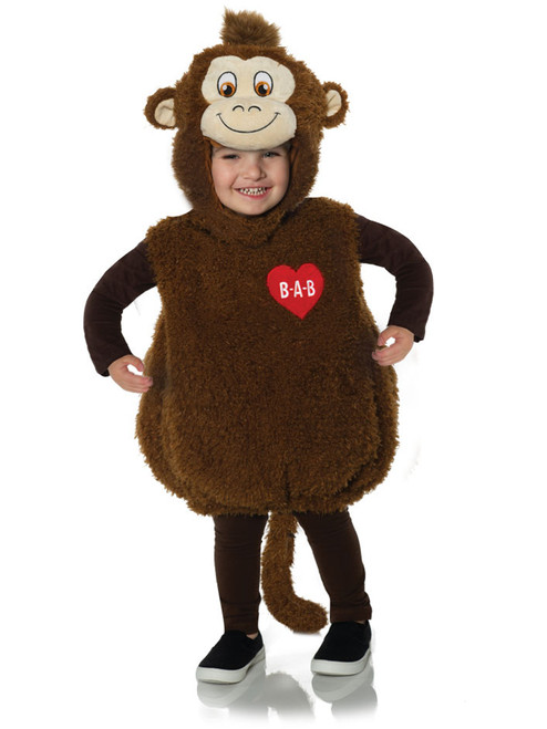 Belly Babies Plush Build-A-Bear Smiley Monkey Toddler Costume