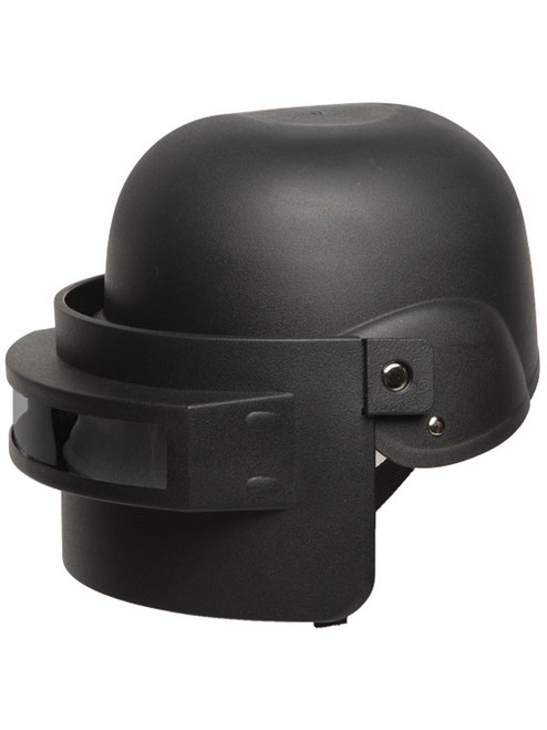 Adult's SWAT Police Helmet With Face Mask Costume Accessory