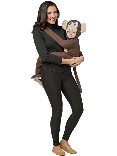 Child's Huggables Wildlife Monkey Baby Costume