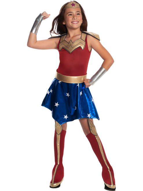 Girls DC Super Hero Girls Wonder Woman Deluxe Costume