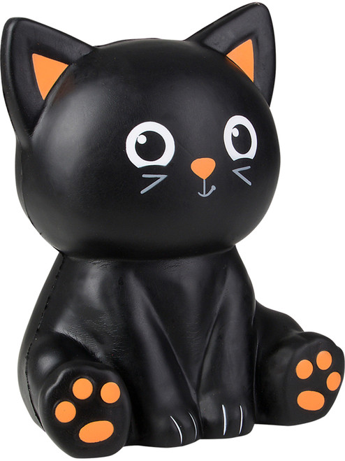 Jumbo 9.5" Black Cat Soft Squeeze Toy Party Favor