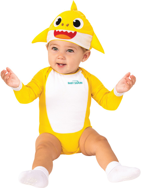 Baby Shark Yellow One Piece Baby Costume