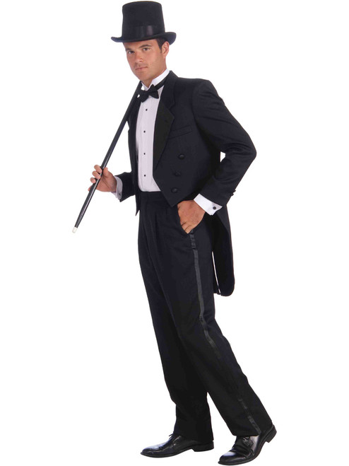 Adult Vintage Hollywood Humphrey Bogart Tailcoat Tuxedo Costume