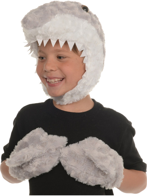 Child's Great White Shark Fish Costume Accessory Set