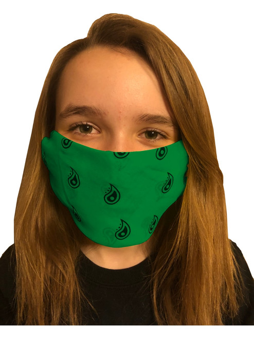 Green Bandana Face Mask DIY Kit