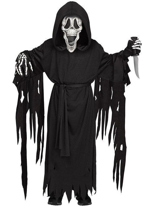 Skeleton Reaper Ghoul Boy's Costume