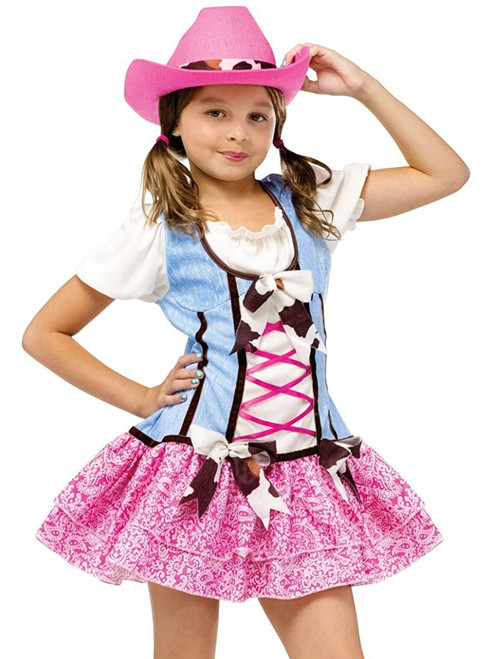 Cowgirl Rodeo Sweetie Girl's Costume