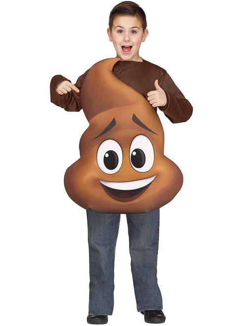 Number 2 Poop Emoji Movie Child's Costume