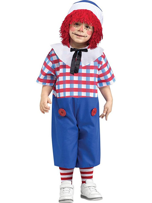 Raggedy Andy Doll Boy's Toddler Costume