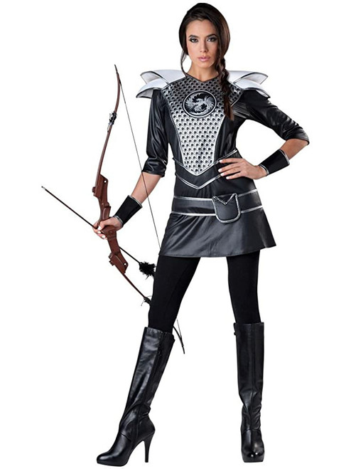 Midnight Metal Survival Game Huntress Women's Costume