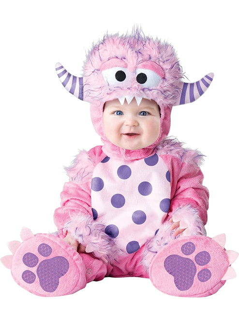 Child's Lil Cute Pink Monster Baby Costume