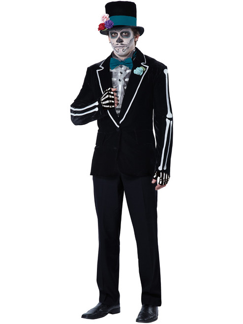 Day Of The Dead Gentleman El Novio Muerto Men's Costume