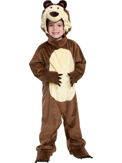 Masha And The Bear Masha Cartoon Bear Toddler Costume