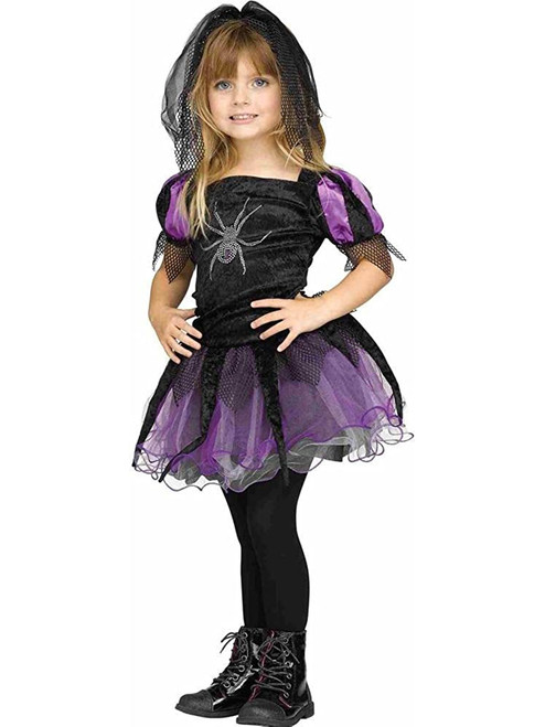 Spider Queen Witch Girl's Toddler Costume