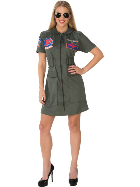 Top Gun Maverick Flight Suit Dress Women's Costume