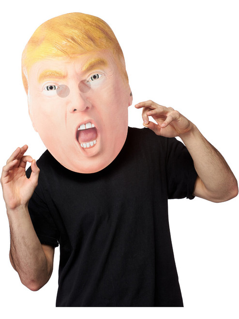 Flat Trumpy Mask, Soft Finish Costume Accessory
