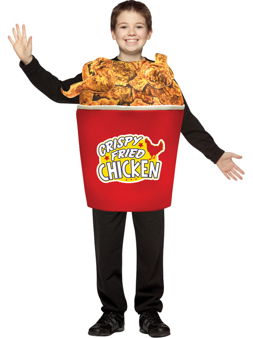 Child's Bucket Of Crispy Fried Chicken Costume