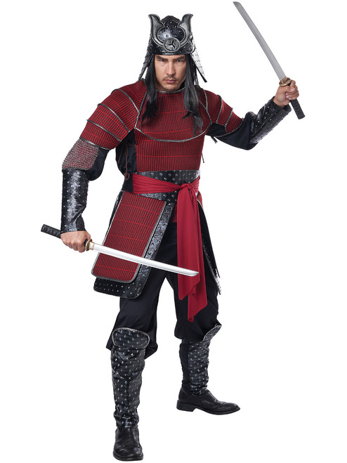 Deluxe Armored Samurai Warrior Men's Costume