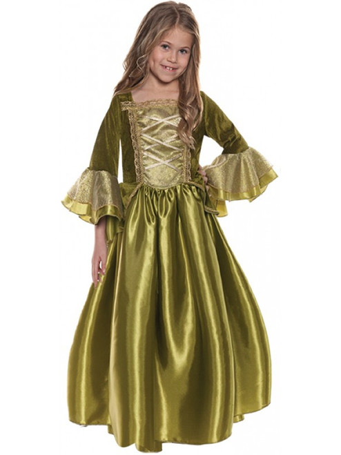 Girl's Renaissance Lady Medieval Princess Costume